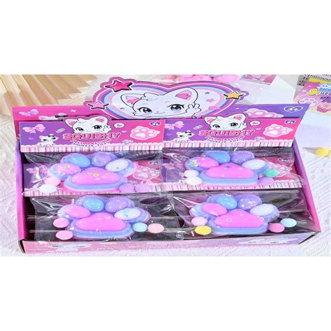 Jucarie Antistres Squishy, Flippy, Labuta de Pisica Squeeze Toys, cu