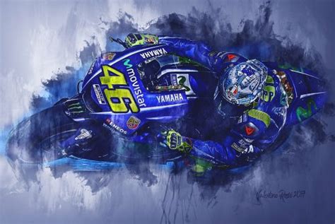 Marc Marquez Canvas Wall Art Print Moto Gp Motorsport Art