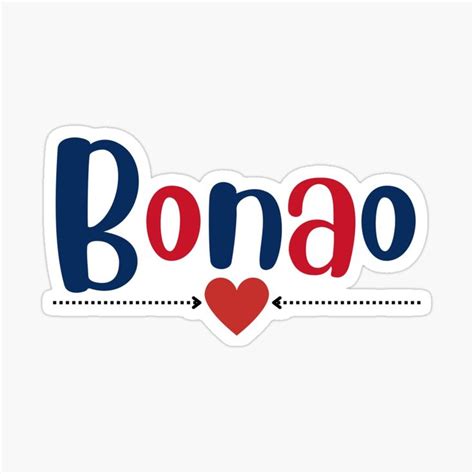Love Bonao Dominican Republic Sticker For Sale By Taniastyle