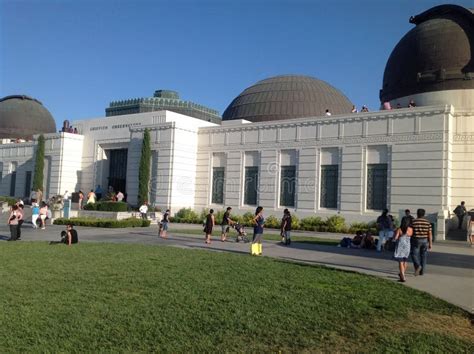 Griffith Observatory In Los Angeles Usa Stock Image Image Of