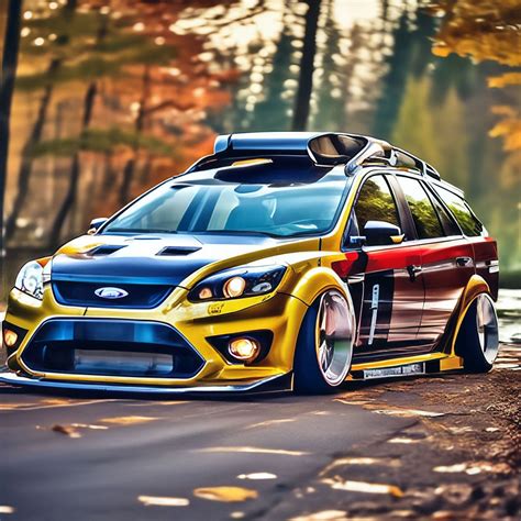 FF2 от нейросетей — Ford Focus Hatchback II, 1,8 л, 2007 года ...