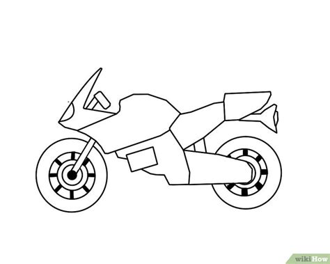 4 Formas De Desenhar Uma Motocicleta WikiHow