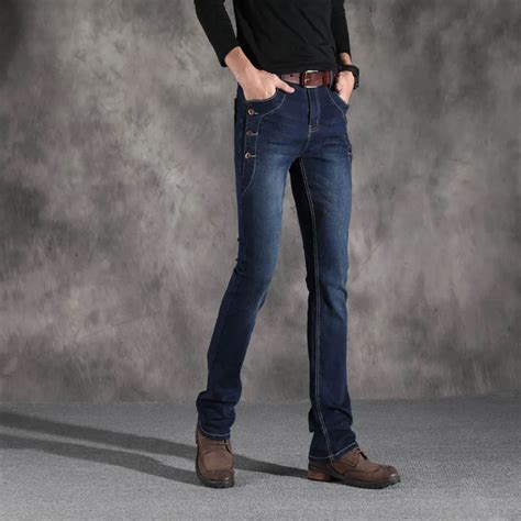 ICPANS Boot Cut, расклешенные джинсы для мужчин, Ретро стиль ...