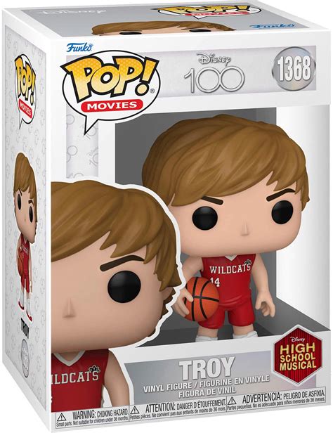 Best Buy: Funko POP! Movies: Disney 100- High School Musical- Troy 67992