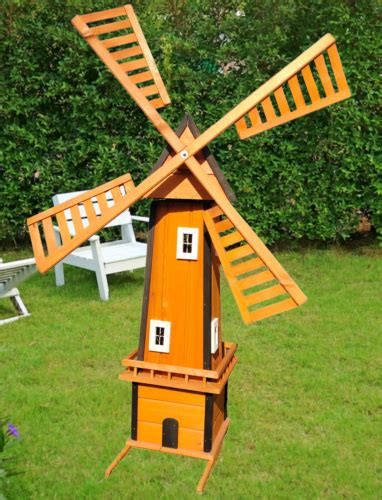 Riesiege Windmühle Windmühlen Holzwindmühle 1 70 cm hoch eBay