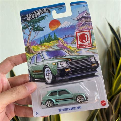 Jual Hot Wheels Japan Imports J Imports Toyota Starlet Kp Hijau Hw Mattel Shopee Indonesia