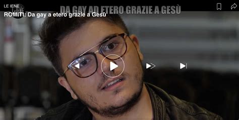 Alessandro Il Ragazzo Ex Gay Parla A Le Iene Adesso Sono Attratto Dalle Donne E Sono Etero