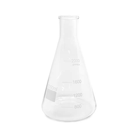 Frasco Erlenmeyer Vidro Borosilicato 3 3 Boca Estreita LojaLab