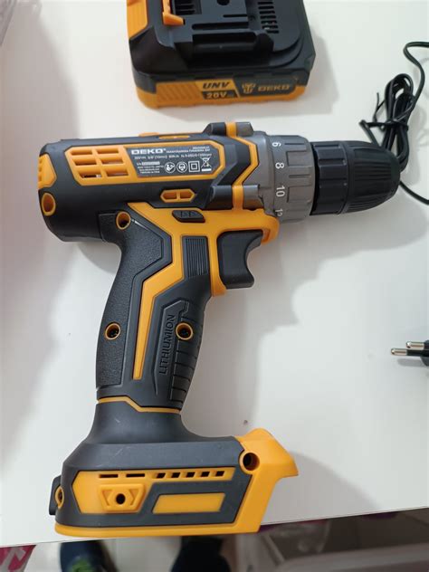 Parafusadeira Furadeira 3/8 Pol. 20V - DEKO-DKCD20XL01-H5