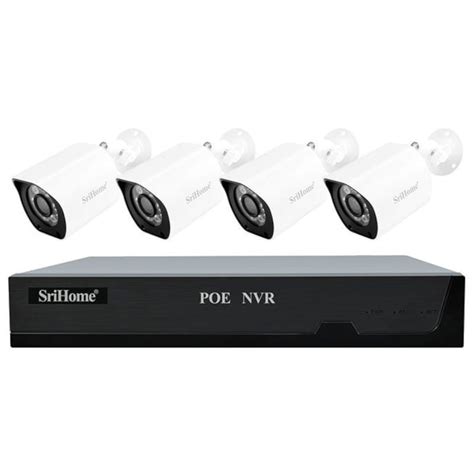 Kit De Videovigilancia Grabador Sricam NVS005 4 SH034B