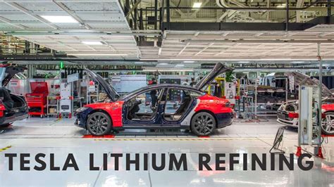 Tesla Is Bringing A Lithium Hydroxide Refinery To Tera Texas Making It