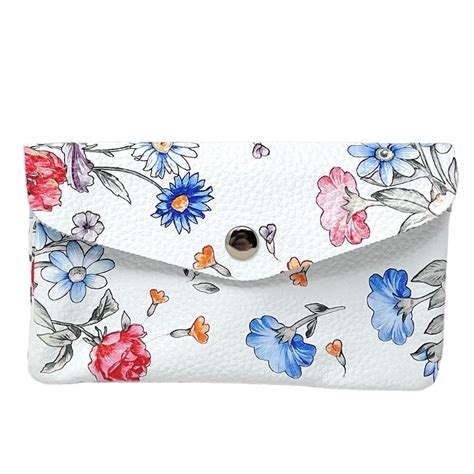 Pochette Porte Monnaie En Cuir Grain Compo