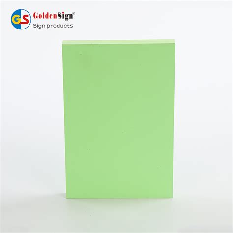 Goldensign Ft Colored Pvc Sheet Cabinet Board Waterproof Pvc Foam