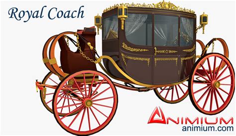 Royal Coach 3d Model