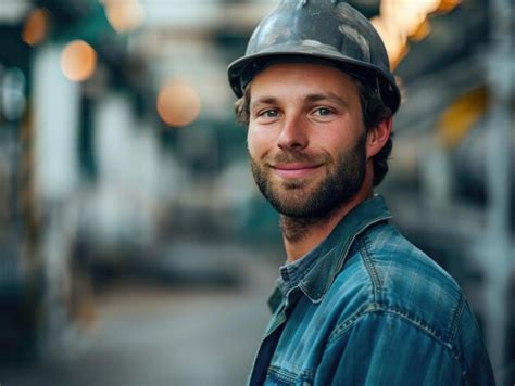 Premium Photo Workers Wearing Safety Helmets In The Steel Plant Workshop