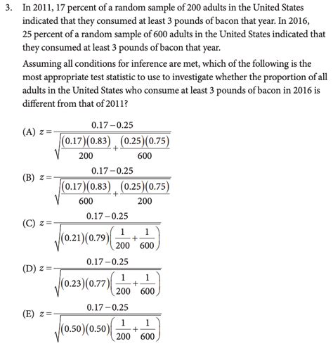 Ap Stats Chapter Test