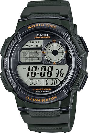 AE1000W-1BV Sports | Casio USA