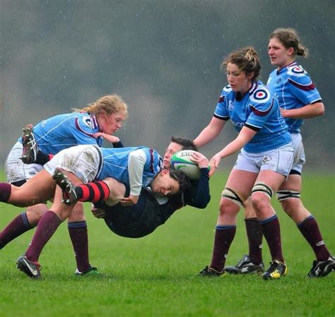 Who Says Girls Cant Play Rugby Rugby Wrugby Tackle Tough