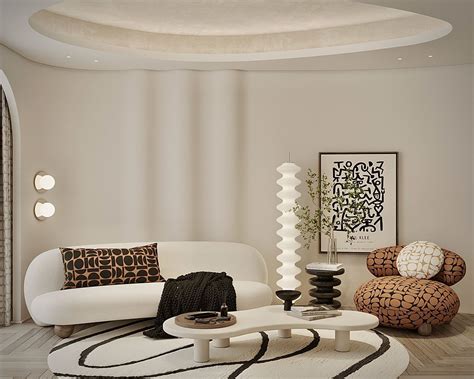 Embracing Curves In Modern Living With Sculptural Furniture And Organic