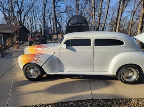 1940 Chrysler Sedan Chopped Tilt Front End Chevrolet Drive Train For Sale