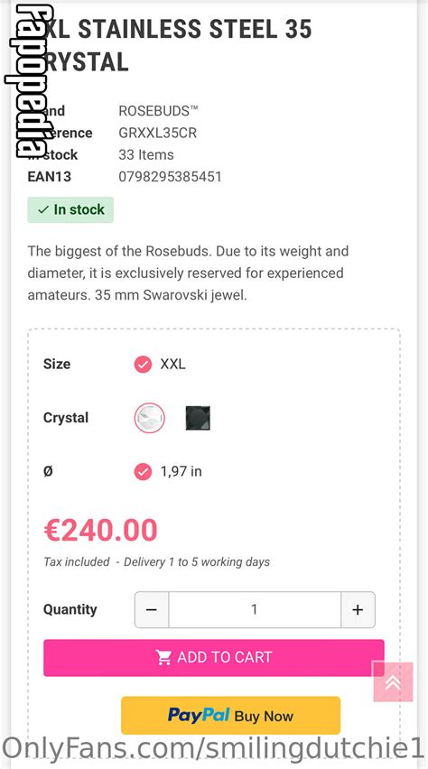 Smilingdutchie Nude OnlyFans Leaks Photo Fapopedia