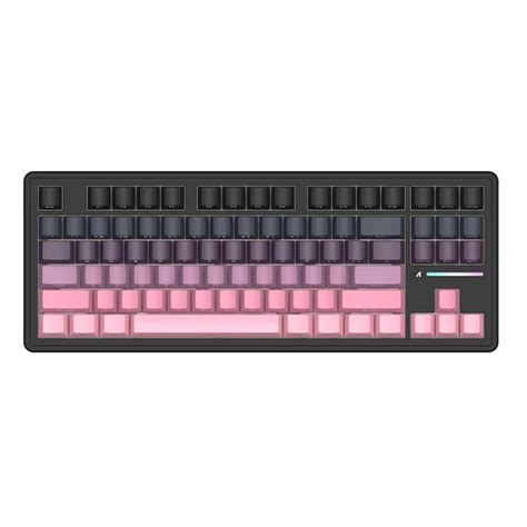 ATTACK SHARK Игровая клавиатура беспроводная M87PROV2 трехрежимная RGB ...