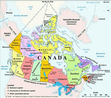 canada maps