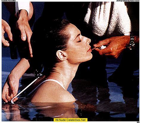 Isabella Rossellini Scans And Nude Movie Captures