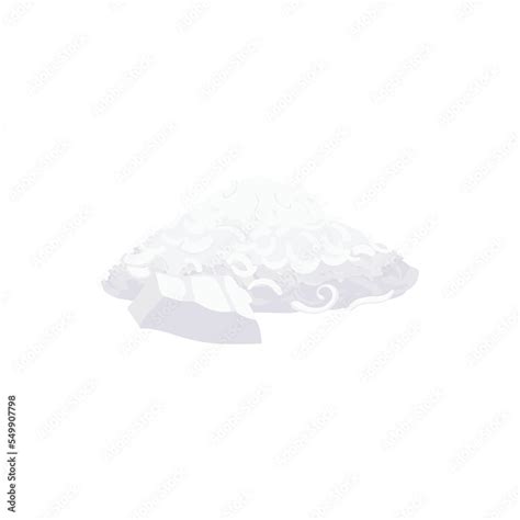Coconut Flakes A Small Pile Coconut Products Coconut Pulp Flakes