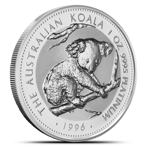 1996 Australian Koala 1 Oz Platinum Coin Provident Metals™