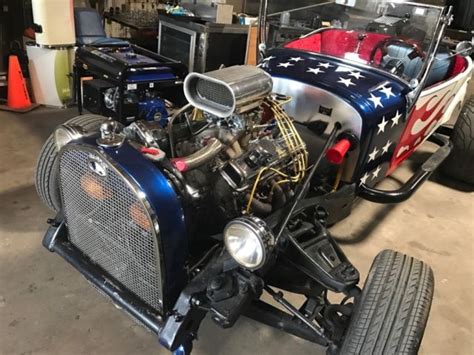 Ford Model T BUCKET PATRIOTIC Hot Rod Roadster NO RESERVE Classic Ford Model T For Sale