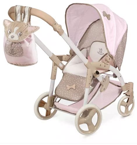 DeCuevas Коляска трансформер 3в1 для ляльок серія Діді (ручка 75 см ...
