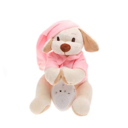 Игрушка мягкая DrЁma для сна Собачка с белым и розовым шумом купить по ...
