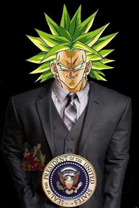 Speech From President Broly Anime Amino