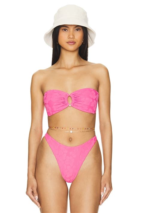LSPACE Jasper Bikini Top In Cosmo REVOLVE