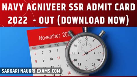 Navy Agniveer Ssr Admit Card Agneepath Scheme Hall Ticket Out