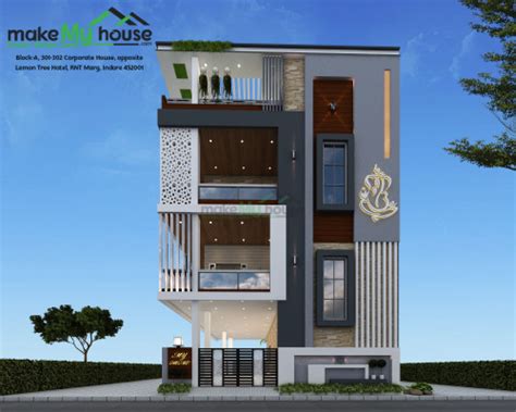 Ground Floor Parking House Design Floor Roma