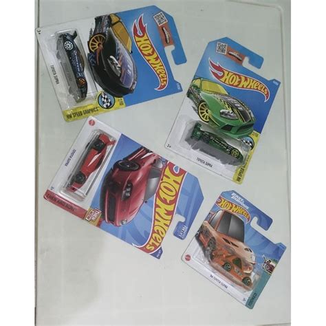 Hot WHEELS TOYOTA Supra And Tooned Supra Select Variant Shopee Malaysia