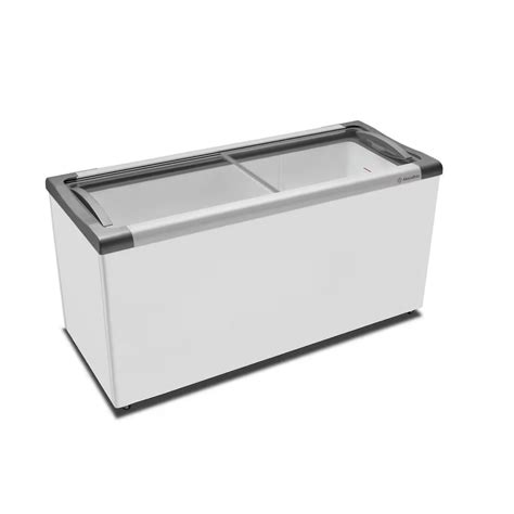 Freezer Horizontal 1 Porta Vidro - Freezer Horizontal 400 Litros Porta de Vidro - Metalfrio - Cajé ...