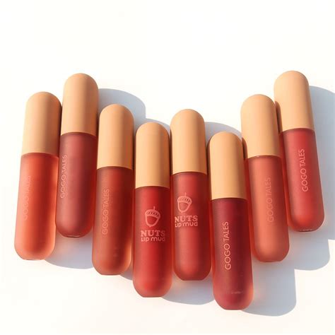 Son kem bùn GOGO TALES hạt dẻ mềm mướt mịn lì lâu trôi hot trend Ice