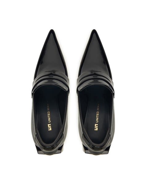 United Nude Półbuty Gem Loafer Hi 1095501119 Czarny Modivo pl
