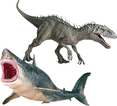 Megalodon Shark Vs T Rex