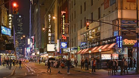 Broadway Theater District Photograph by Jeffrey Friedkin