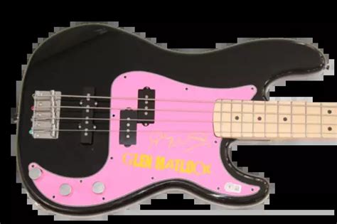 Glen Matlock Sex Pistols Signed Autograph Custom Fender Bass Guitar