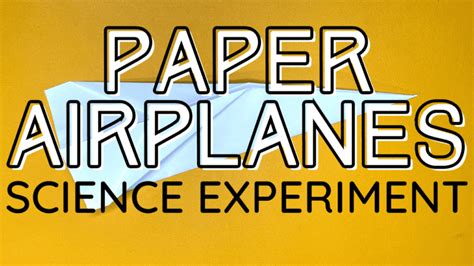Paper Airplanes: The science behind it