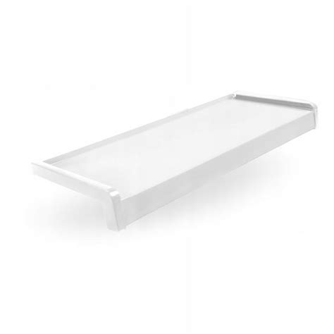 Parapet Zewnętrzny ALU Aluminiowy 30cm BIAŁY ERLI pl