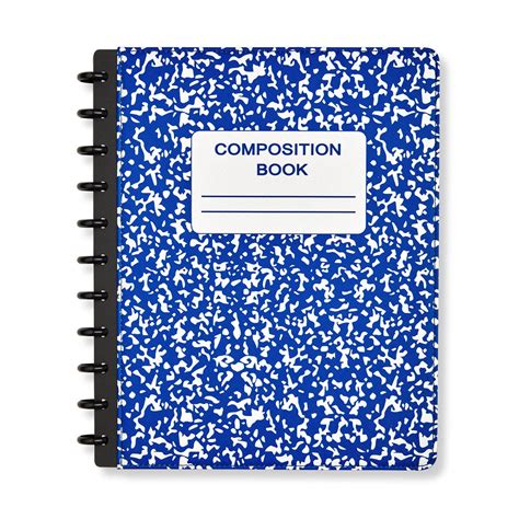 Circa Blue Composition Notebook Discbound Notebook