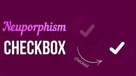 Neumorphism Circle Checkbox Html Css Youtube