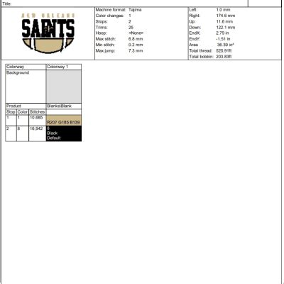 New Orleans Saints Embroidery, NFL Embroidery, American Football ...