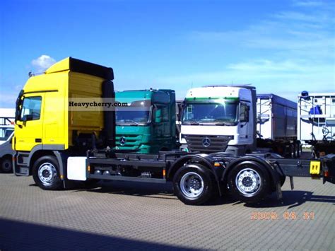 Mercedes Benz Actros L Bdf Ahk Air Swap Chassis Truck